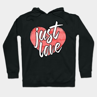 Love Heart Valentines Day Partner Gift Hoodie